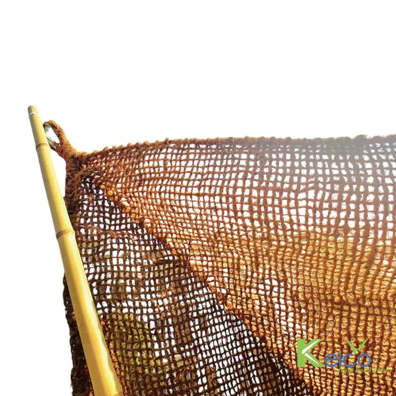 Voile d'ombrage en fibre de coco
