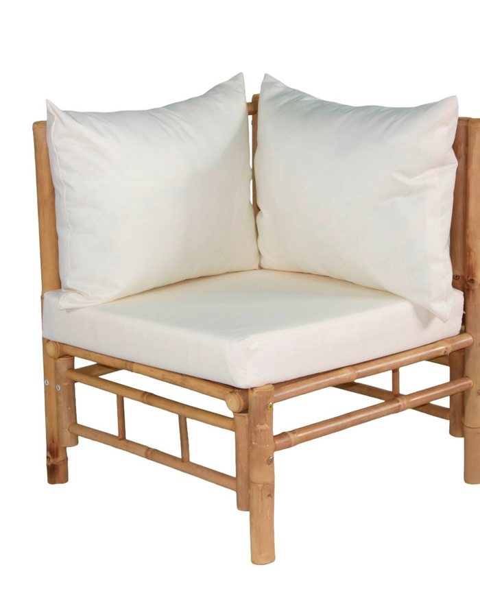 Table carrée bambou
